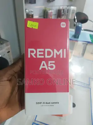 New Xiaomi Redmi A5 4G 64 GB Black