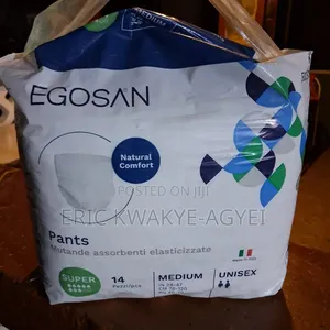Egosan Pants Plus 6 Packs Of 15 Pieces, Absorbent Stretch Incontinence