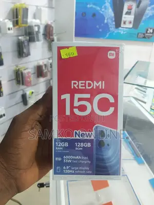 New Xiaomi Redmi 15C 4G 128 GB Blue