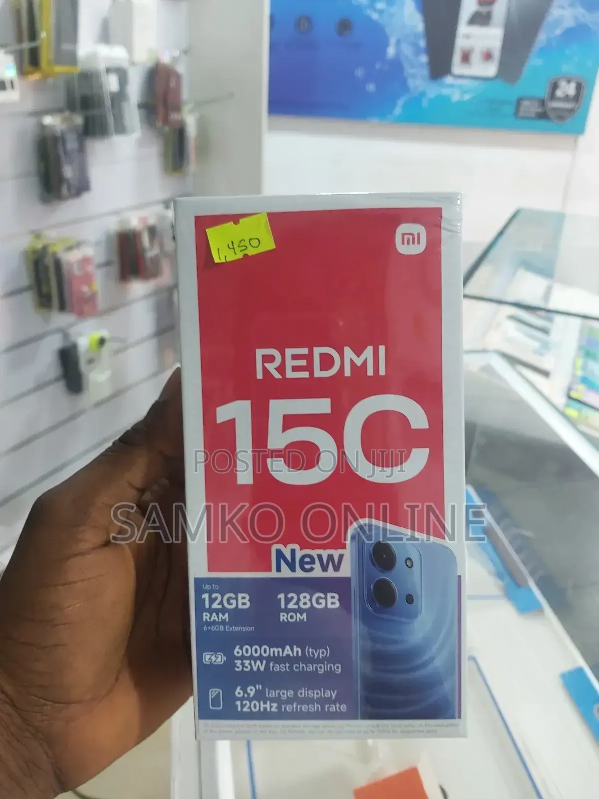 New Xiaomi Redmi 15C 4G 128 GB Blue