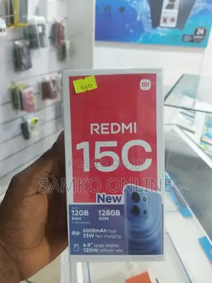 New Xiaomi Redmi 15C 4G 128 GB Blue