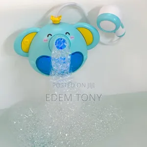 Toddler Elephant Shower Bubbles Bath Toy