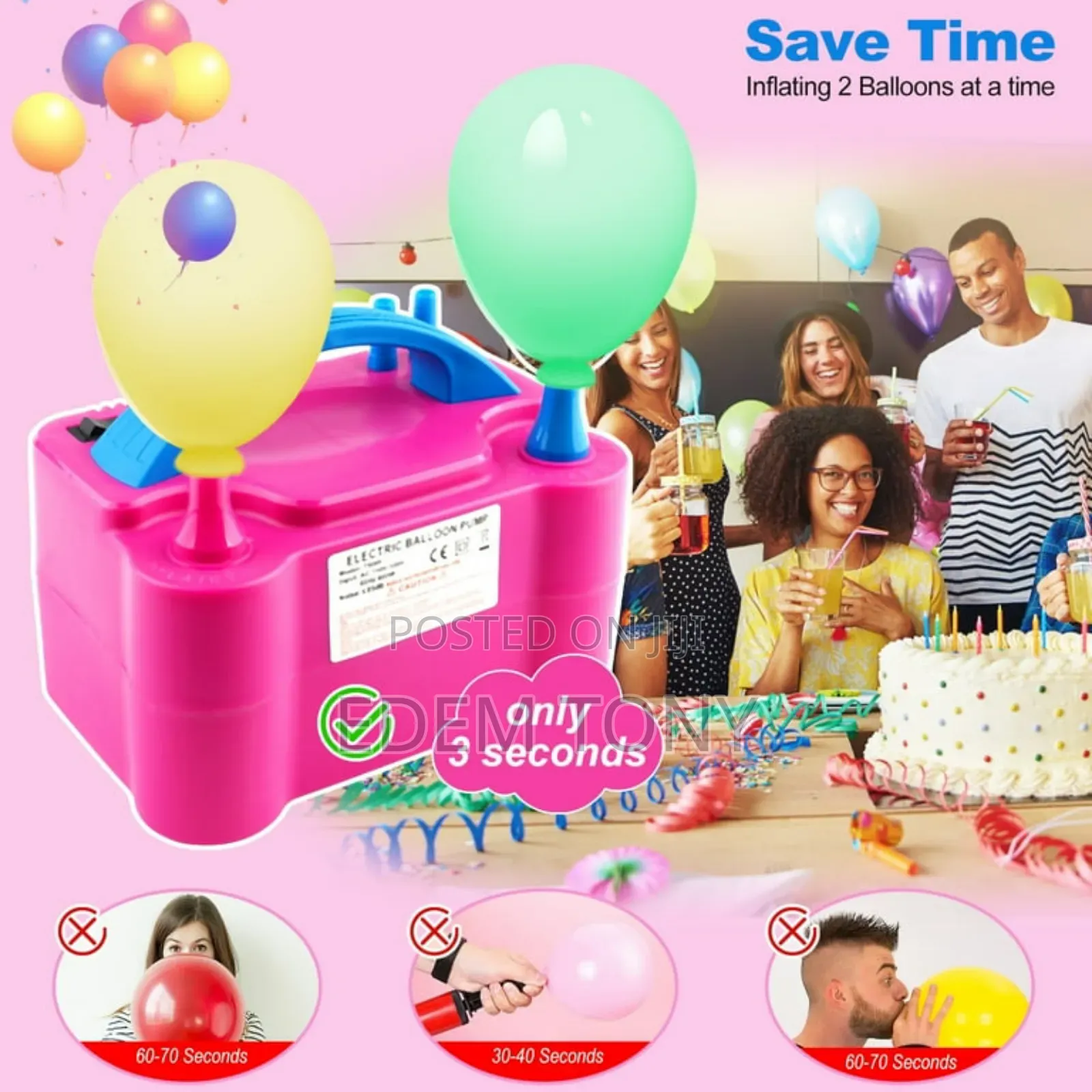 Portable Electric Balloon Pump