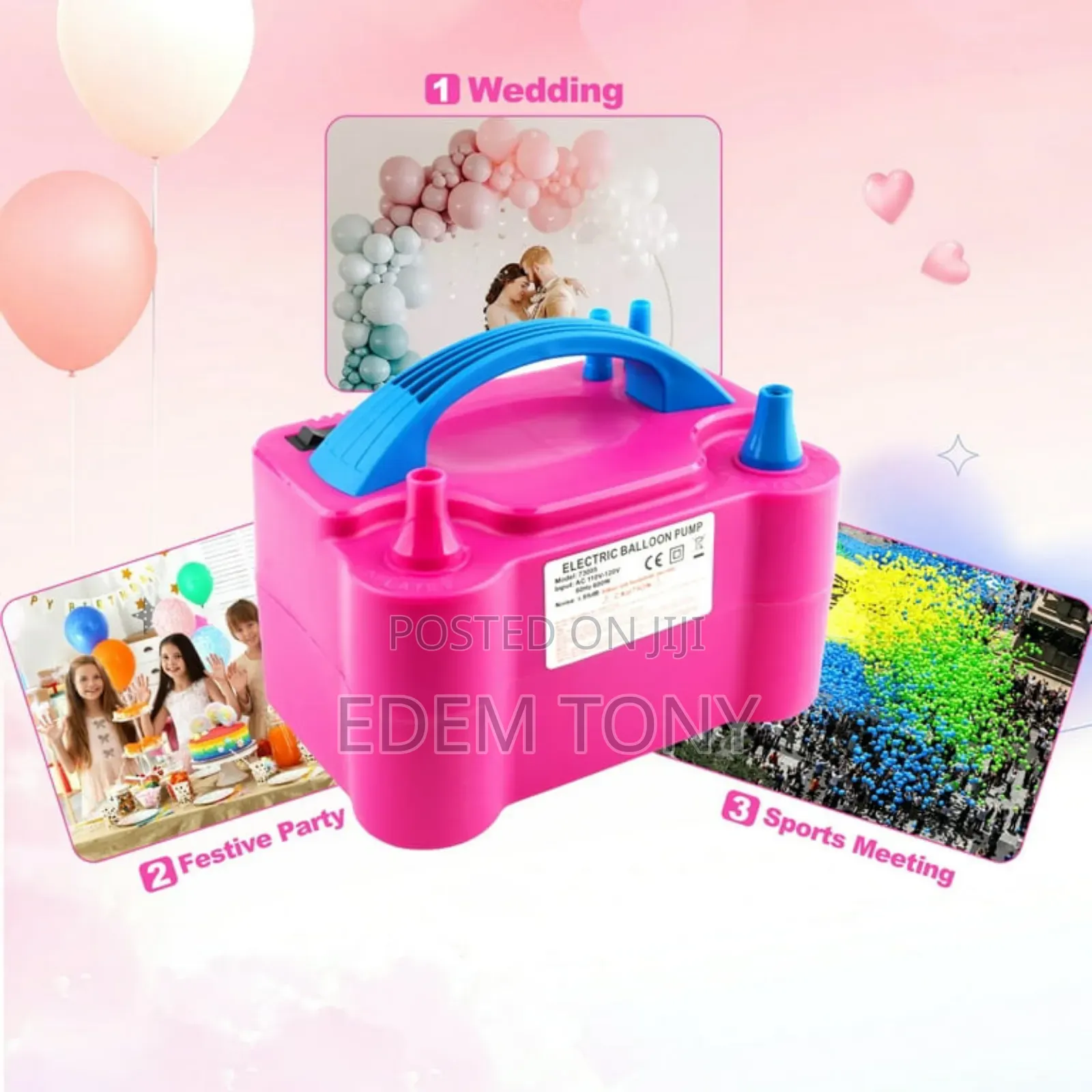 Portable Electric Balloon Pump