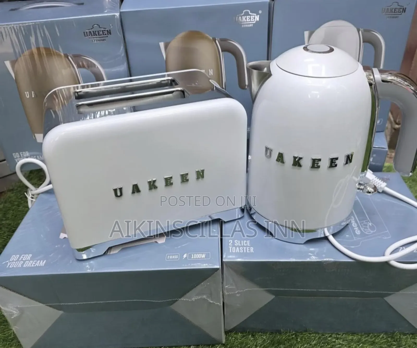 Uakeen Toaster Kettle