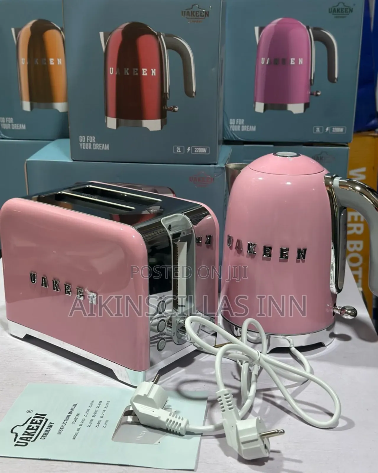 Uakeen Toaster Kettle