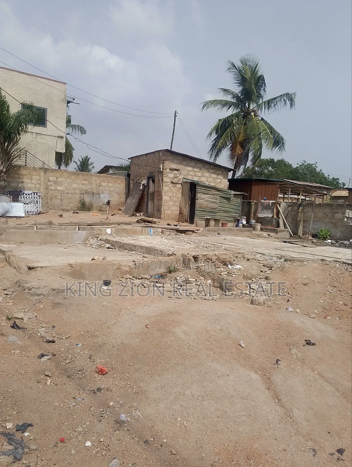 Half Plot of Land at Ablekuma Junction for Sale