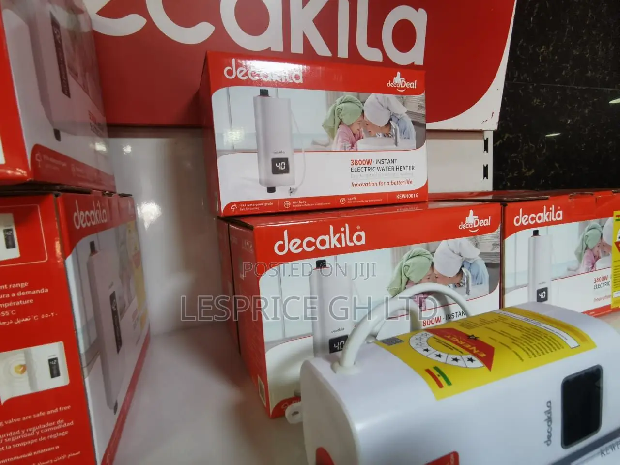 Decakila Instant Electric Water Heater 3800w