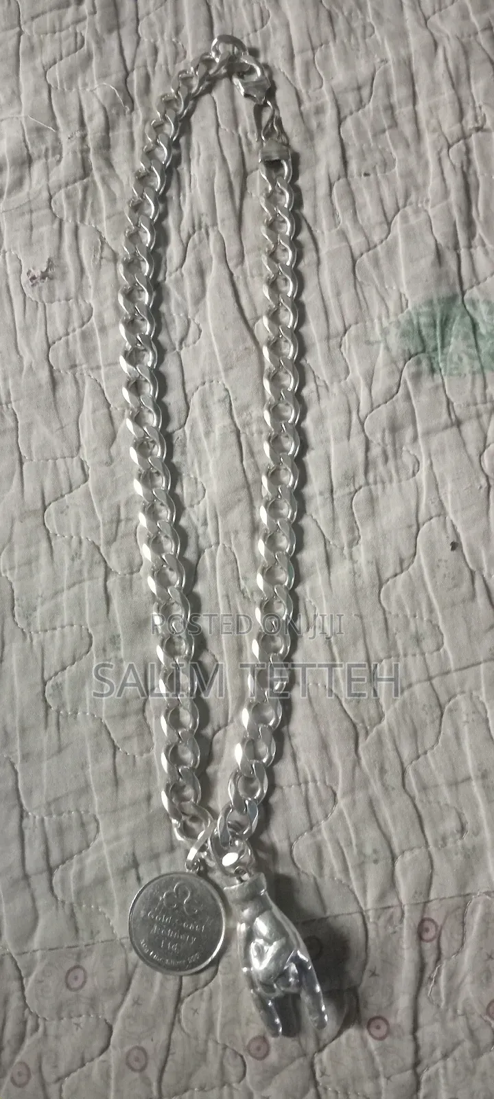 167.9 Grams Of Sliver Chain For Sell At Cool Price