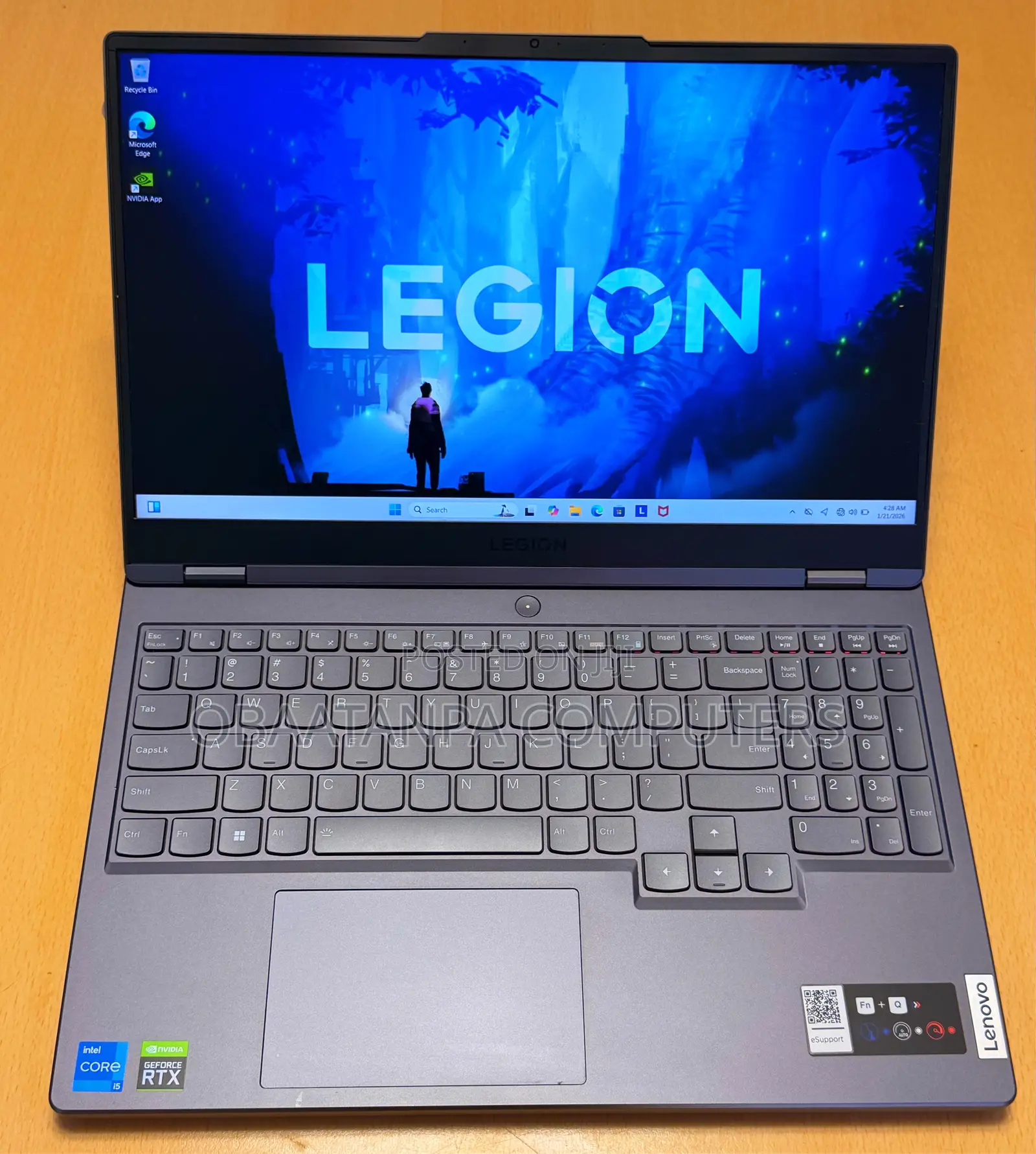 Laptop Lenovo Legion 5 6GB Intel Core I5 SSD 1T