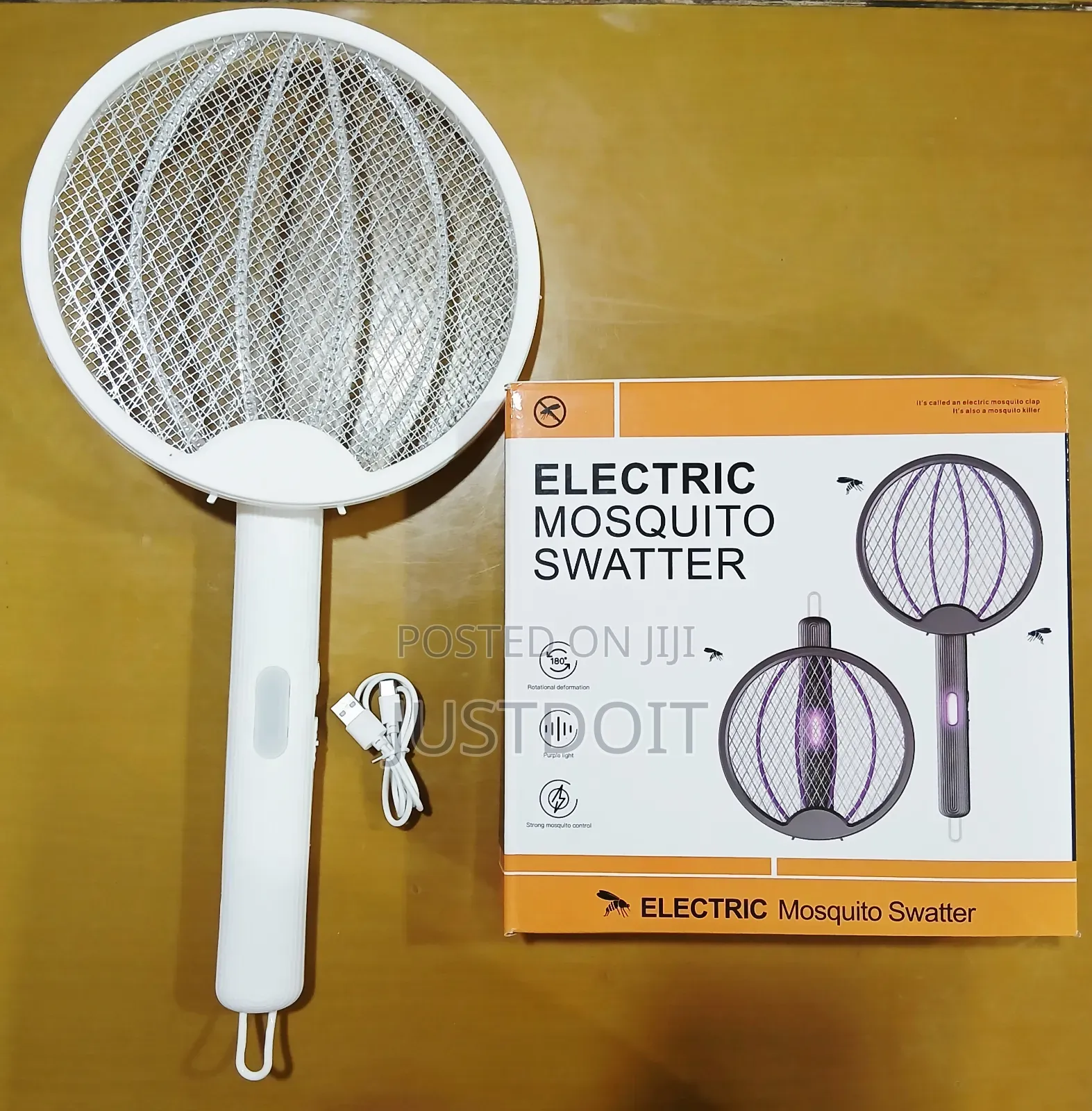 Rechargeable Foldable Mosquito Swatter