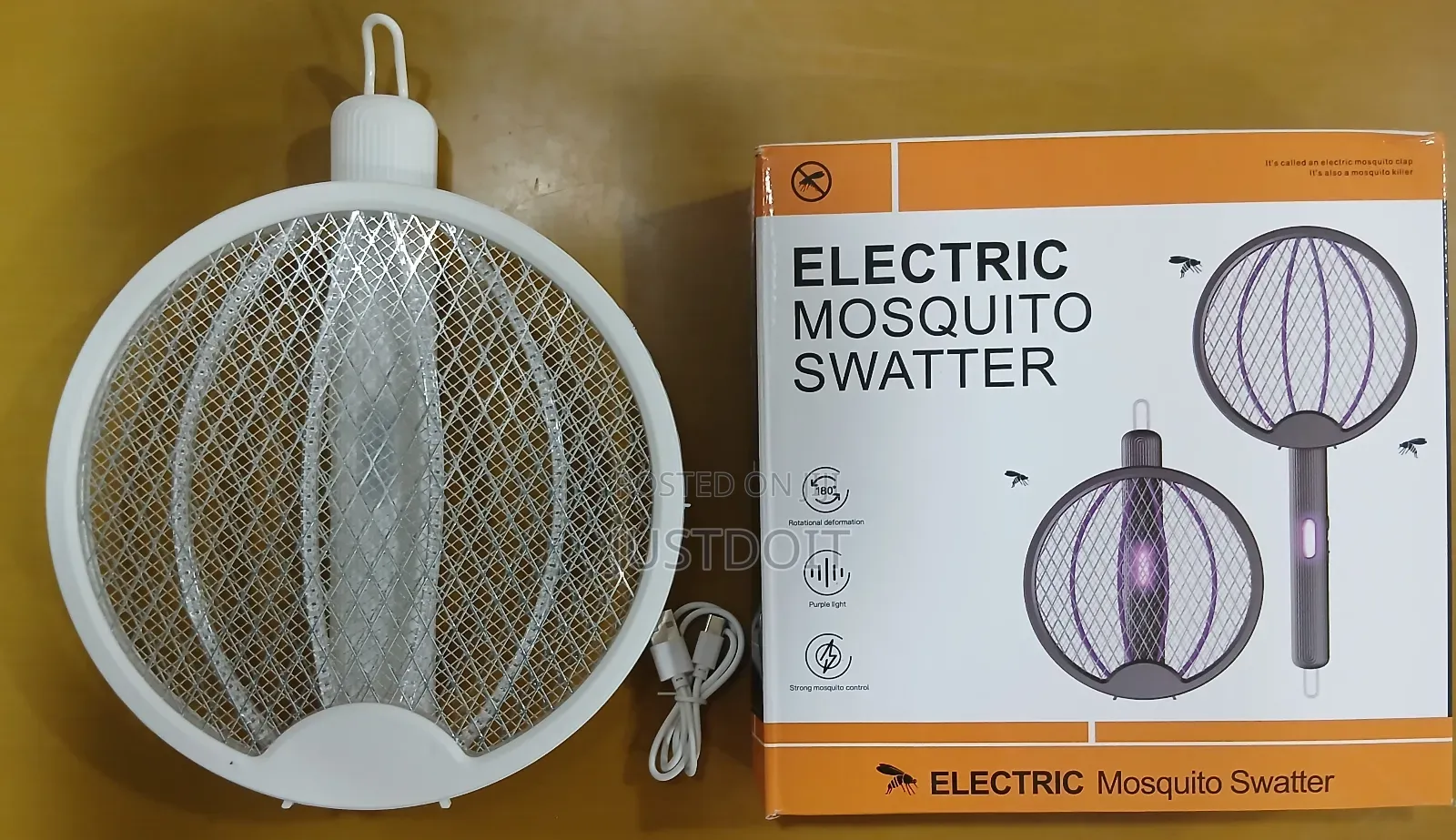 Rechargeable Foldable Mosquito Swatter