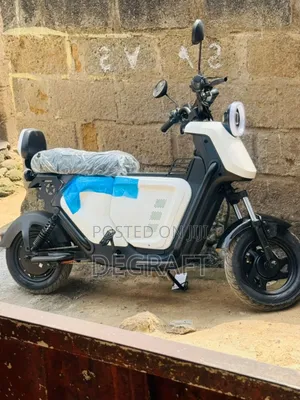 New Motorcycle 2025 White