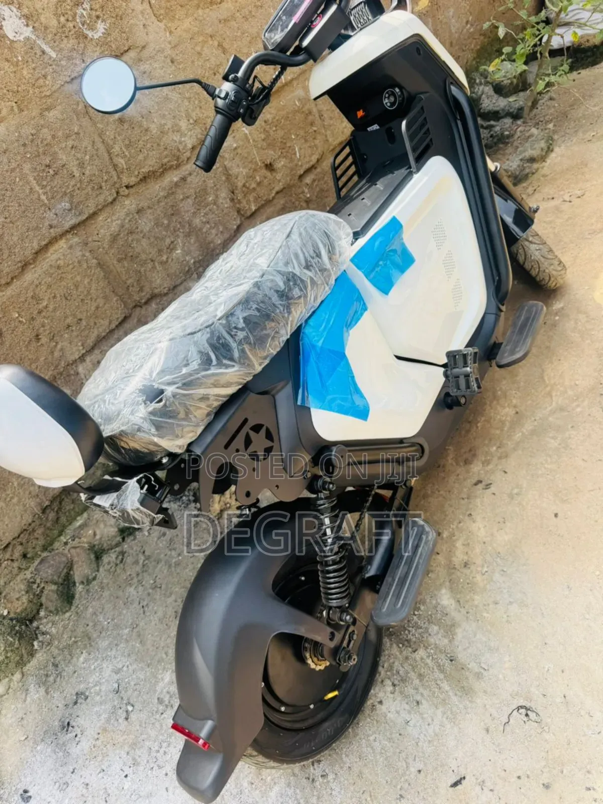 New Motorcycle 2025 White
