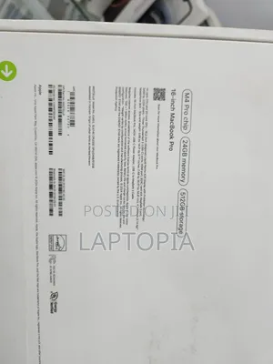 New Apple MacBook Pro 2024 M4 Pro 16-inch 24GB Apple M4 Pro SSD 512GB