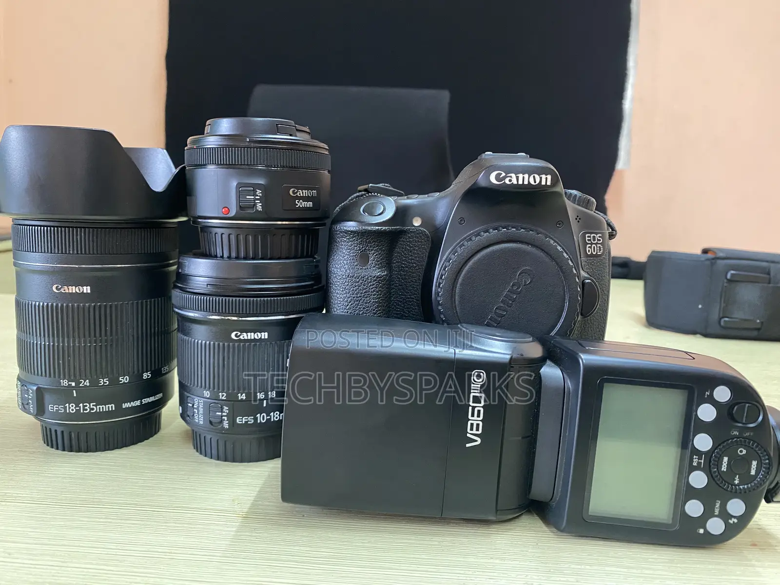 Canon 60d With Lens for Sale