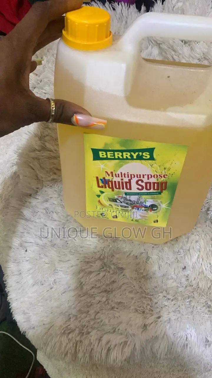 Multipurpose Liquid Perfumed Soap Hand-Wash, Laundry, Utensils