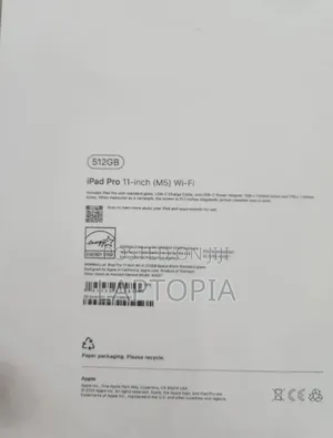 New Apple iPad Pro 11 (2025) 512 GB Gray