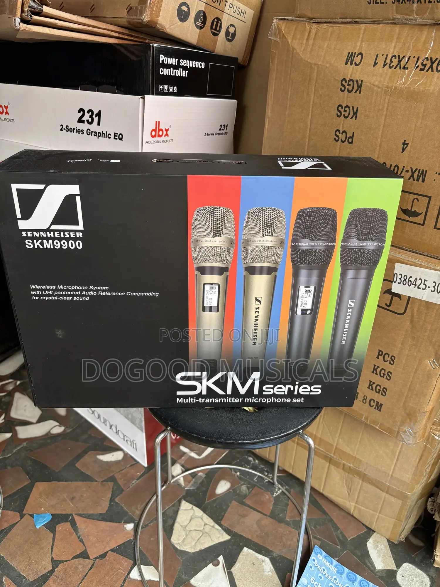 Sennheiser Skm-9900 4-in-1 Digital Wireless Micorphone