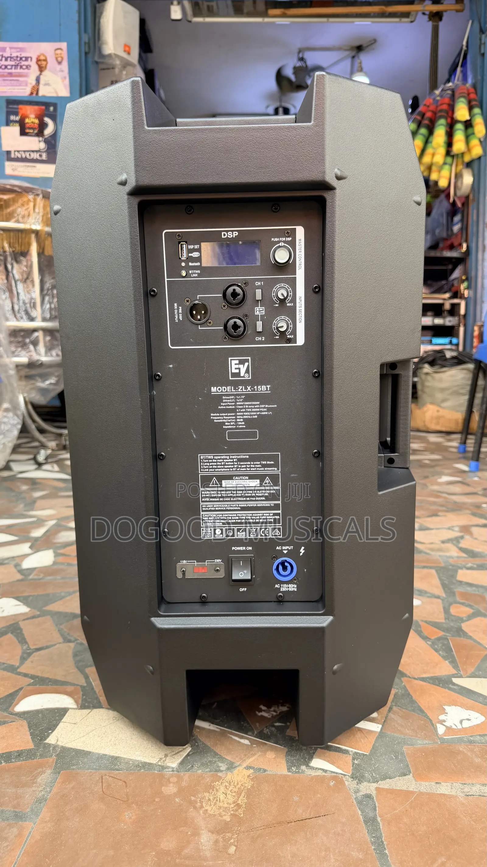 Ev Zlx-15bt 15” Active Speaker(Pair)