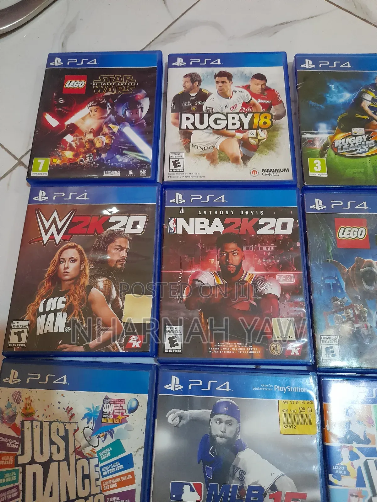 Playstation Four Discs
