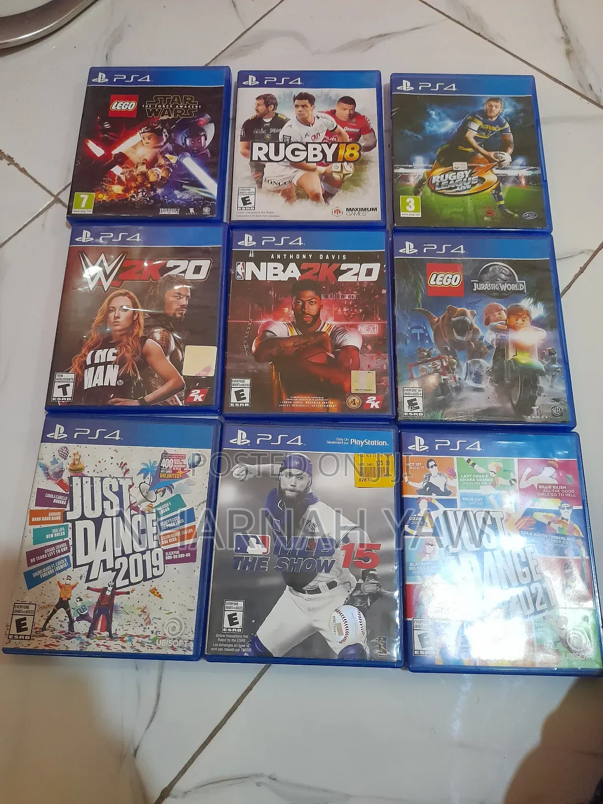 Playstation Four Discs