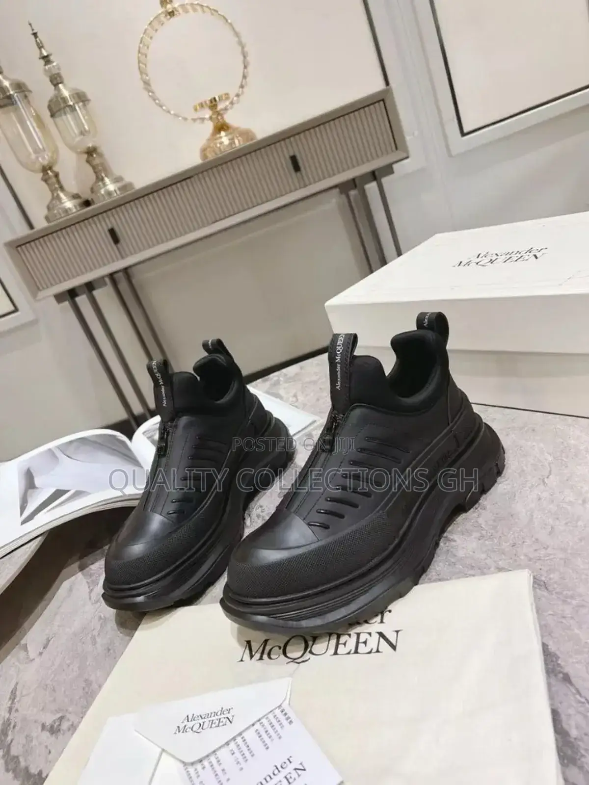 Alexander McQueen Fall All Black
