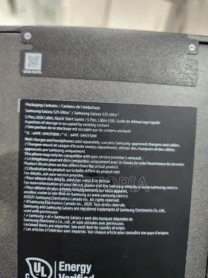 New Samsung Galaxy S25 Ultra 512 GB Black