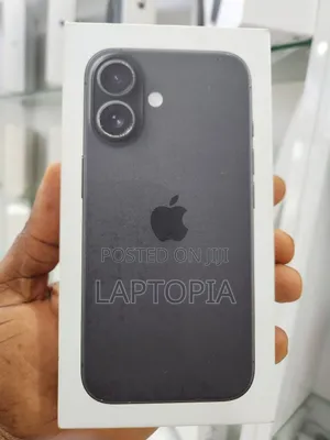 New Apple iPhone 16 128 GB Black