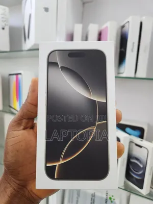 New Apple iPhone 16 Pro 1 TB Gold