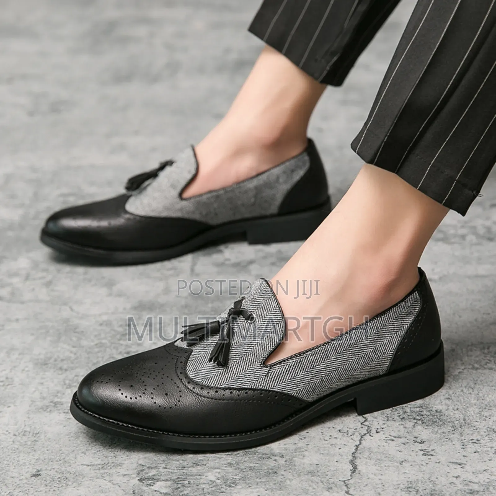 Men's Leather Tassel Loafers