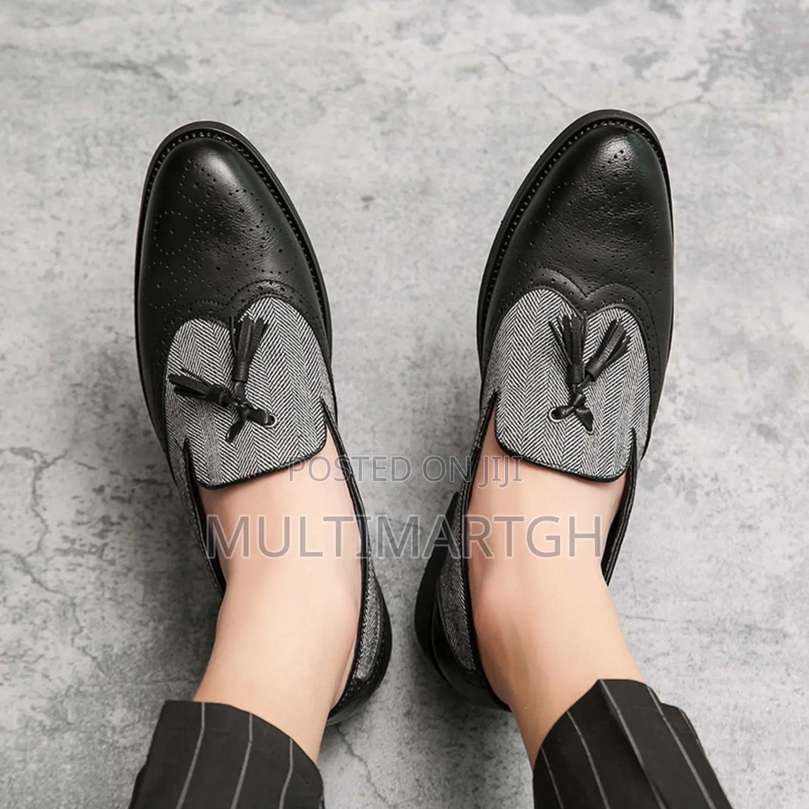 Men's Leather Tassel Loafers