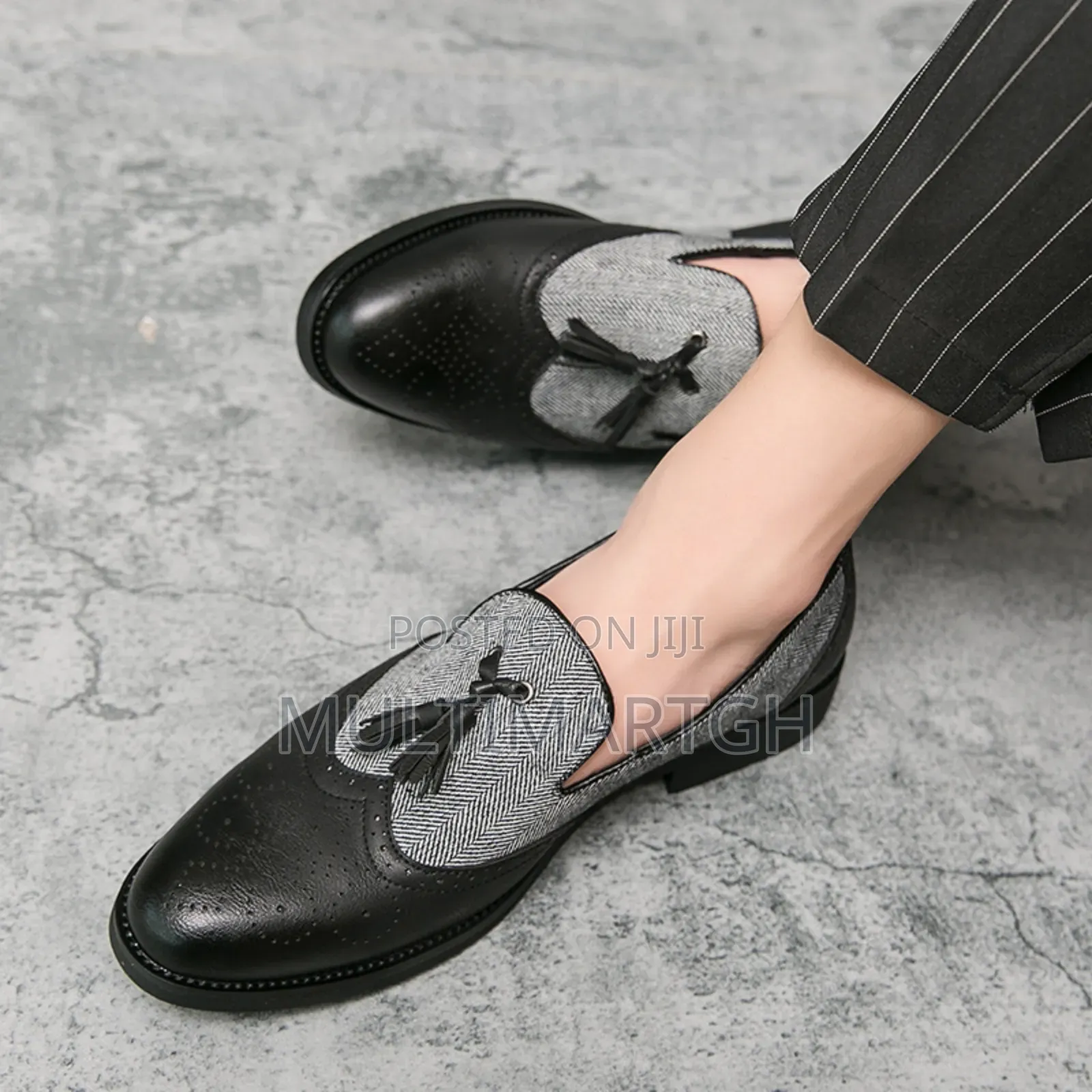 Men's Leather Tassel Loafers