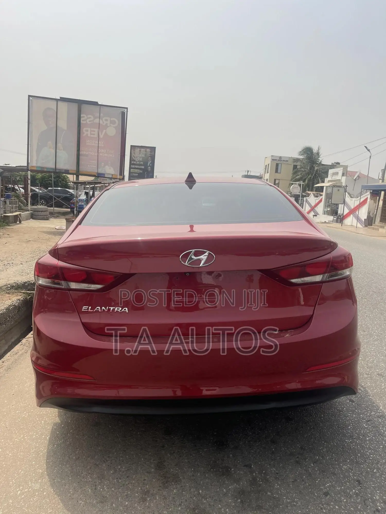 Hyundai Elantra Sport 2018 Red