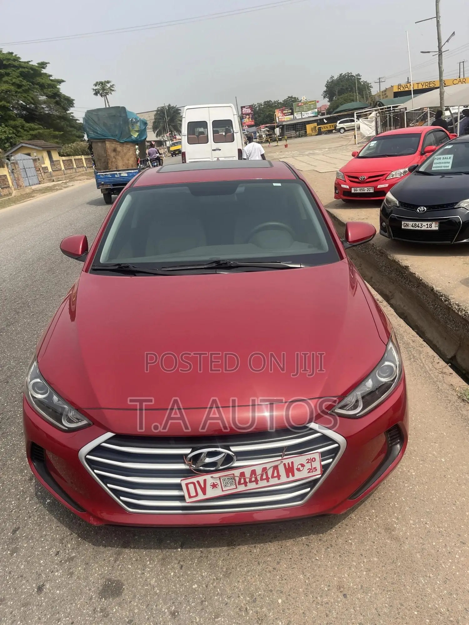 Hyundai Elantra Sport 2018 Red