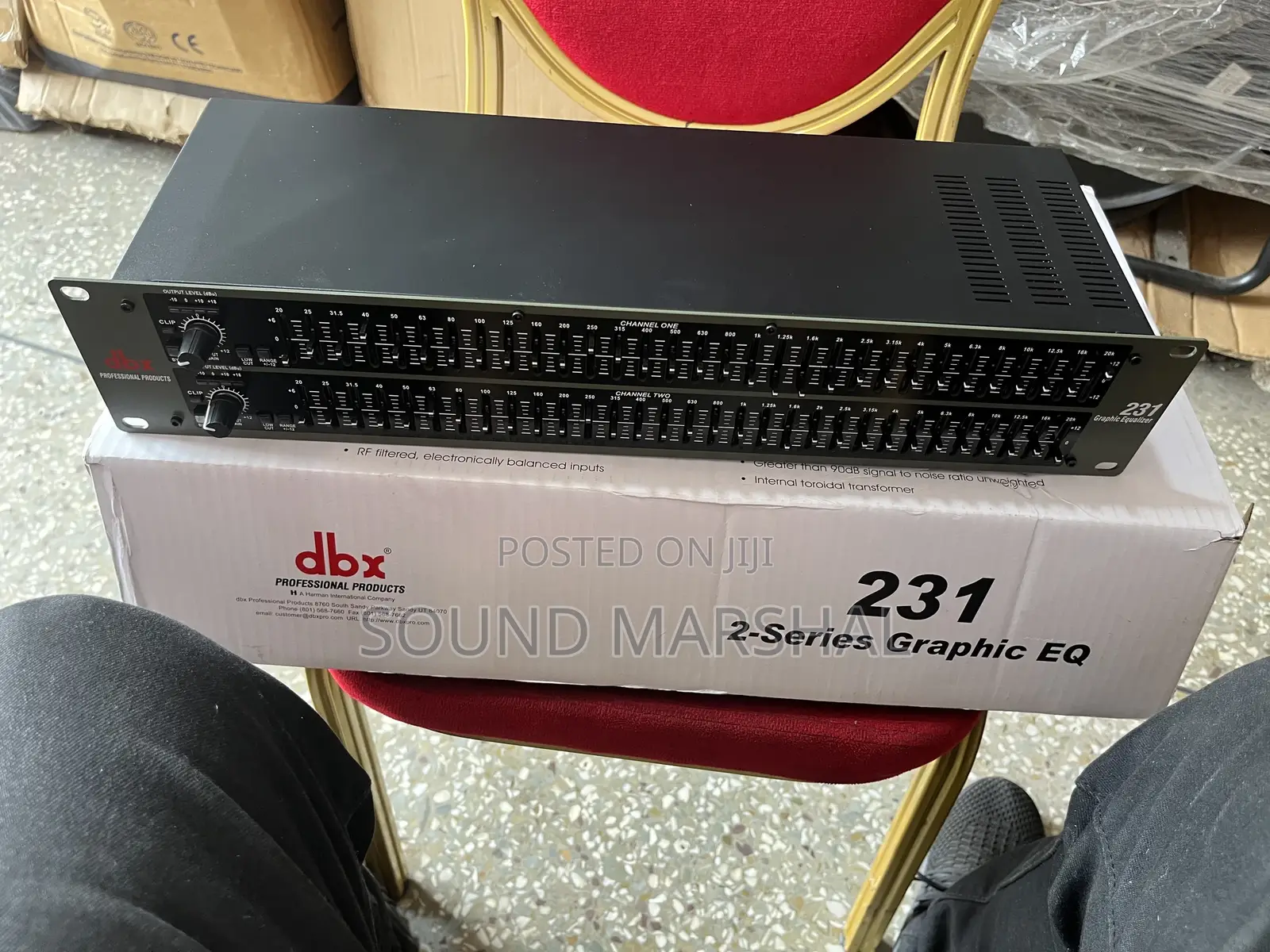 DBX 231 Dual Graphic Equalizer