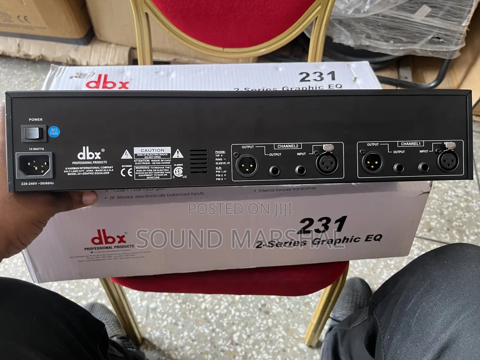 DBX 231 Dual Graphic Equalizer