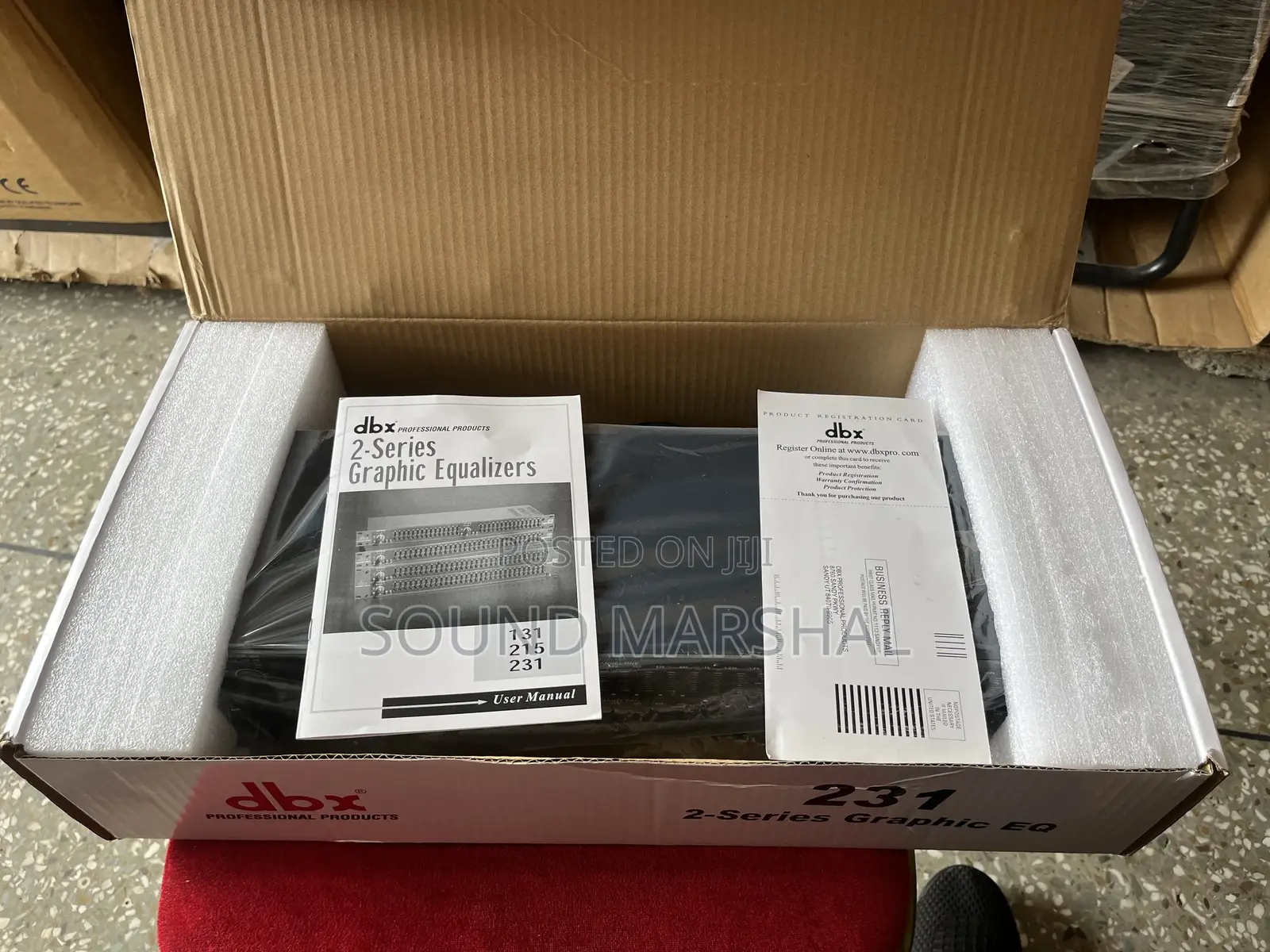 DBX 231 Dual Graphic Equalizer