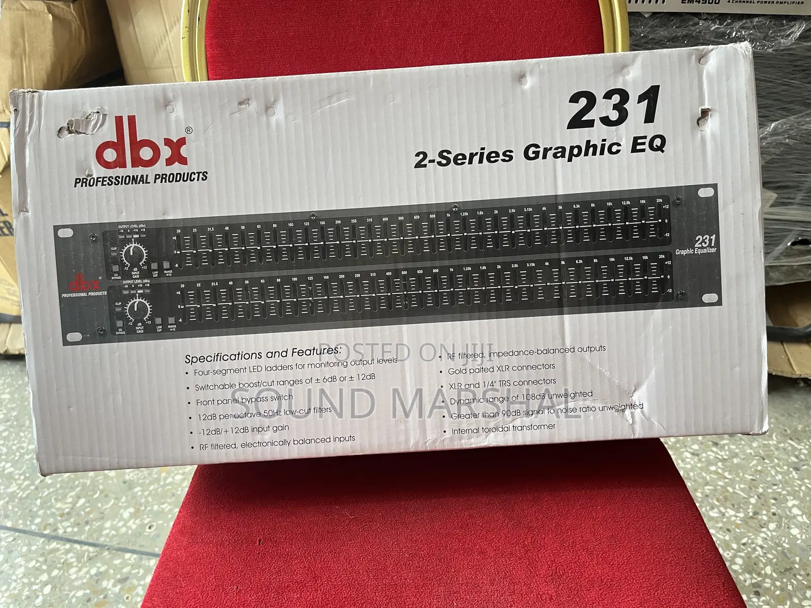 DBX 231 Dual Graphic Equalizer