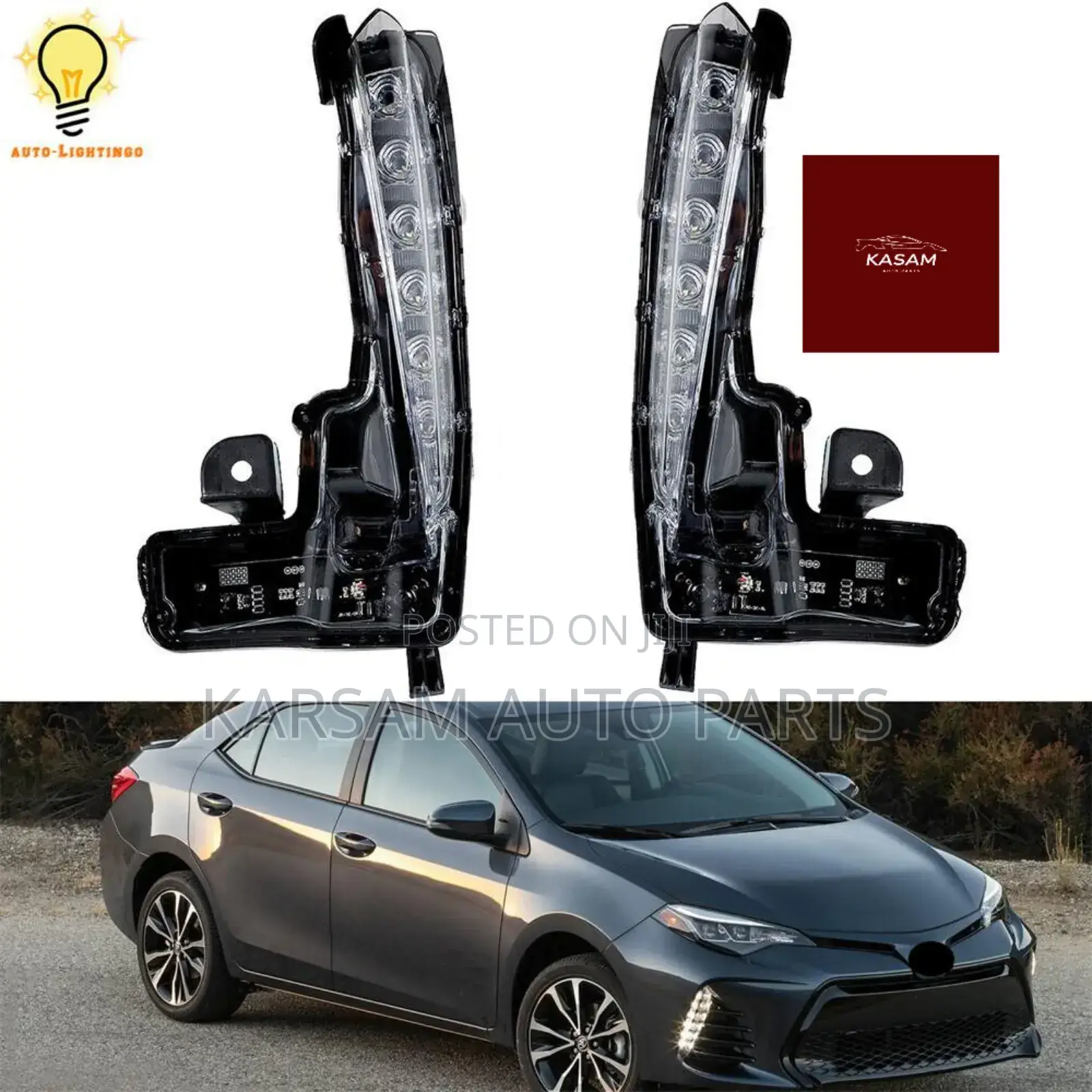 Toyota Corolla 2015 Foglight (Pair)
