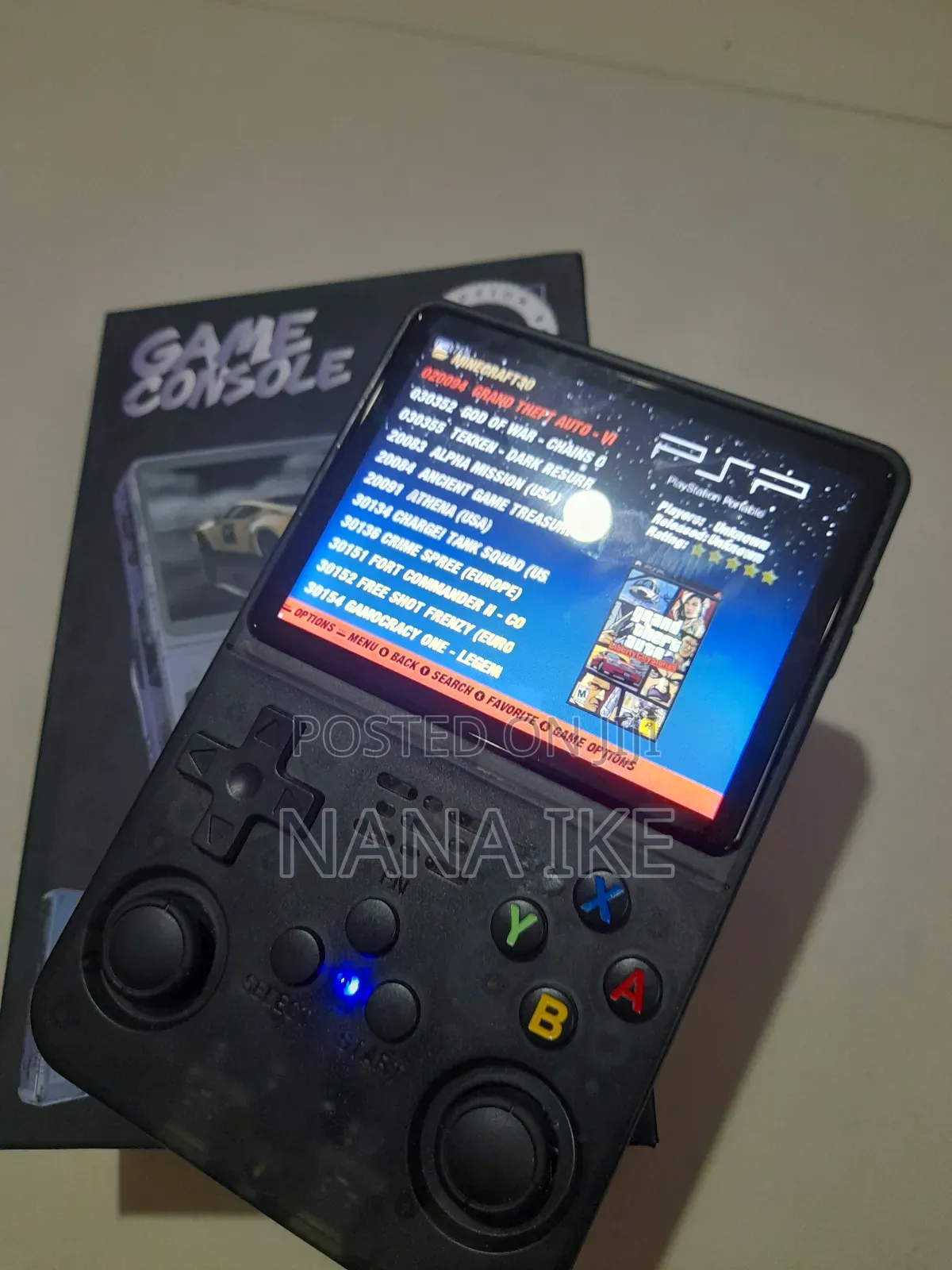 Game Console for Man and the Kid All Ps Games on It
