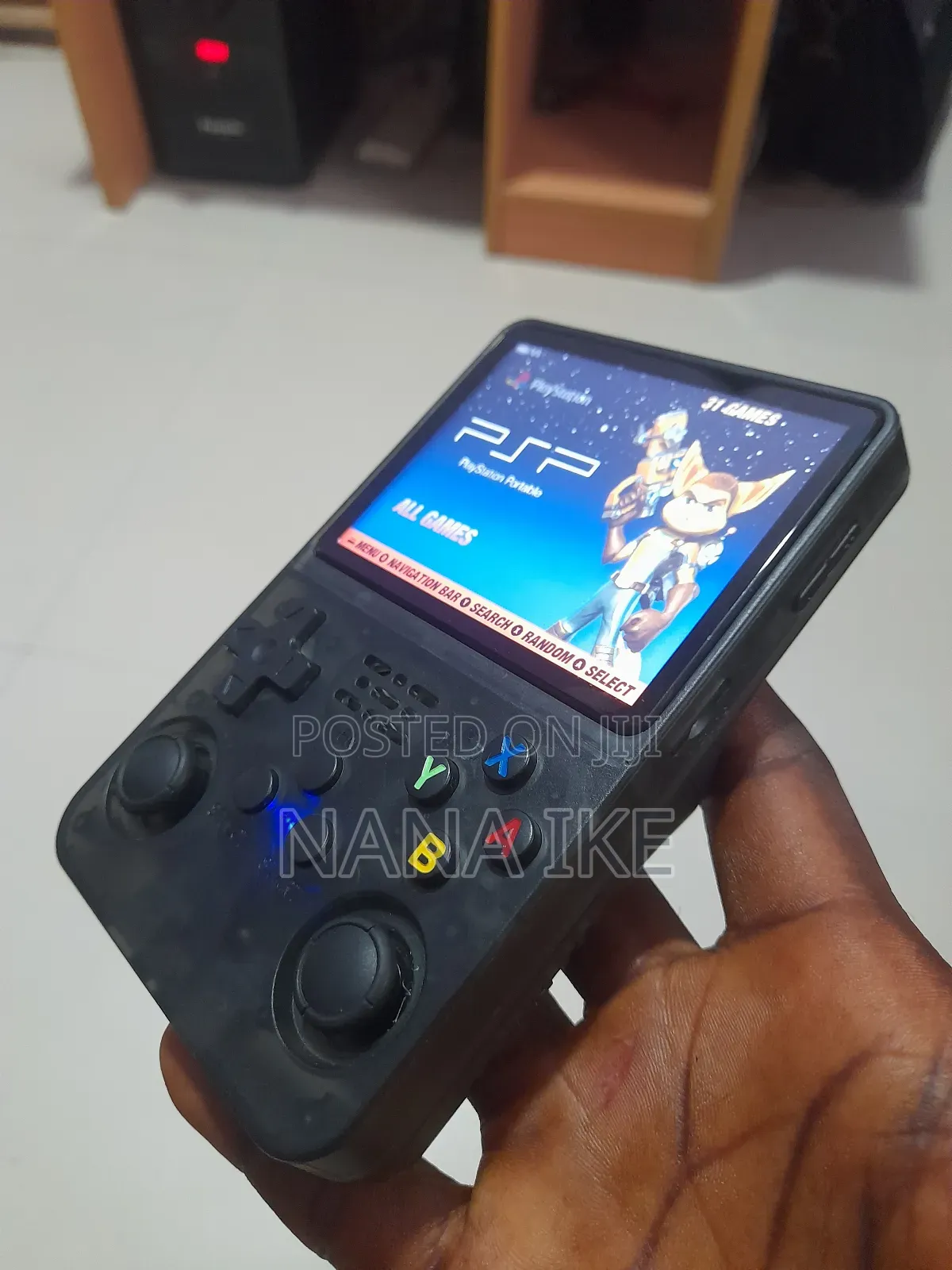 Game Console for Man and the Kid All Ps Games on It
