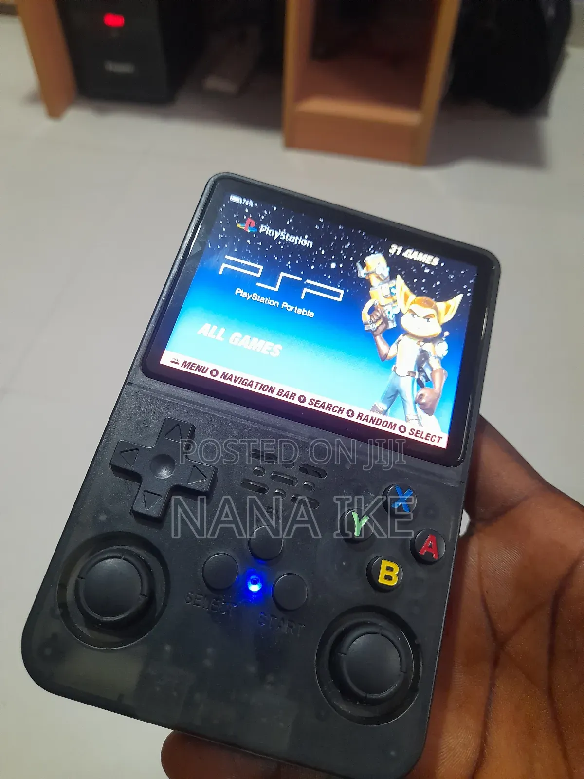Game Console for Man and the Kid All Ps Games on It