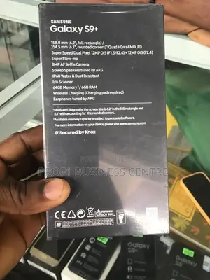New Samsung Galaxy S9 Plus 64 GB Blue