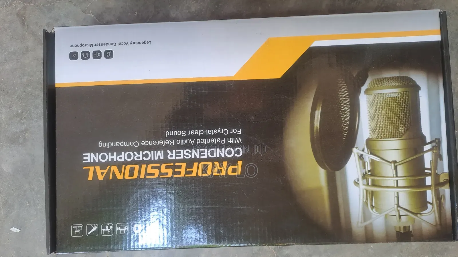 Condenser Microphone With Sound Card