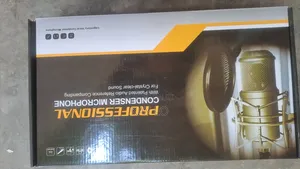 Condenser Microphone With Sound Card
