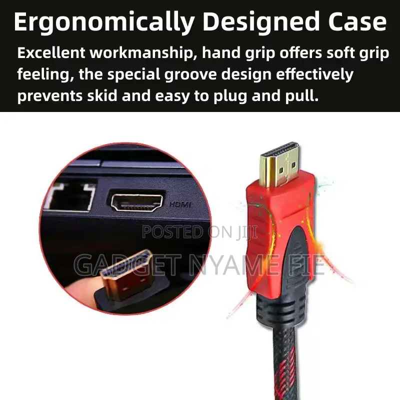 30m Braided Hdmi Cable - Heavy Duty High-Speed