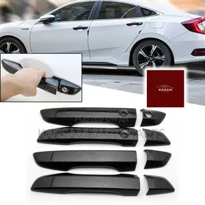 Honda Civic 2016 to 2020 Handle Covers Carbon Fibre