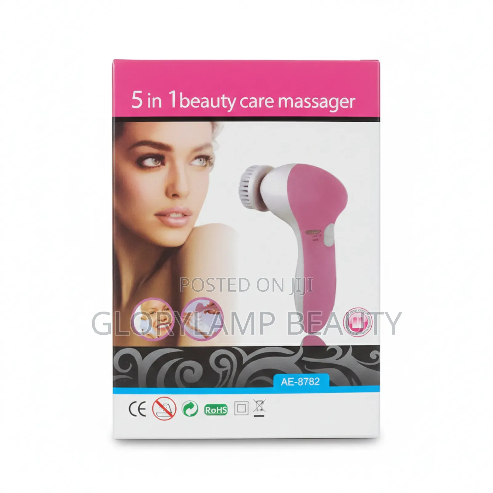 5-in-1 Electric Facial Cleansing Brush Beauty Care Massager