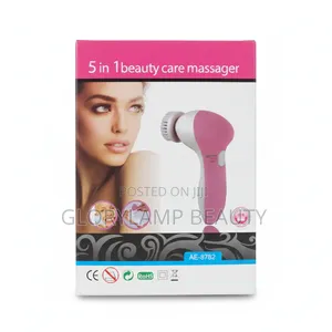 5-in-1 Electric Facial Cleansing Brush Beauty Care Massager